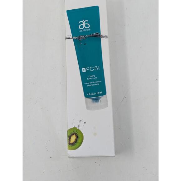 Arbonne Other - Arbonne FC5 Cooling Foot Creme Cream 4 fl oz NEW Beauty-New Sealed
